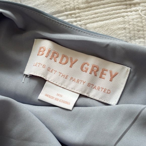 NWT Birdy Grey Dusty Blue Bridesmaid Dress - Picture 7 of 7